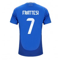 Camisa de time de futebol Itália Davide Frattesi #7 Replicas 1º Equipamento Europeu 2024 Manga Curta